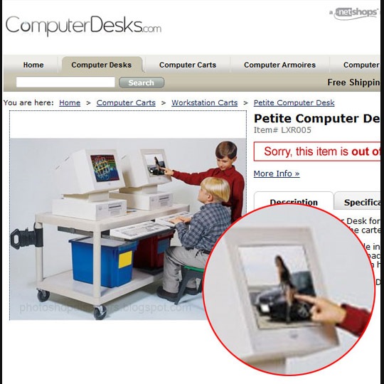 computerdesk photoshop disaster