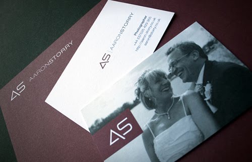 Aaron Storry Photography Business Card