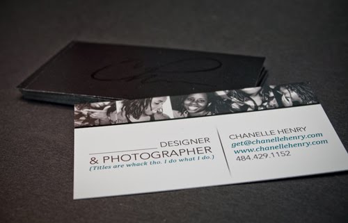 Chanelle Henrys Business Cards
