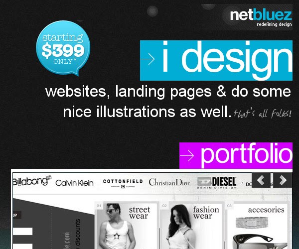 Netbluez Web Design
