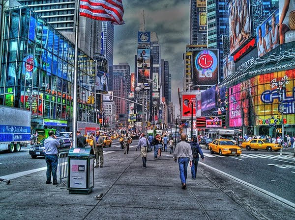 New York Time Square by piasta