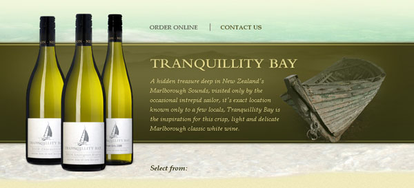 Tranquillity Bay Web Design