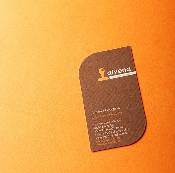alvena business card by kpucu