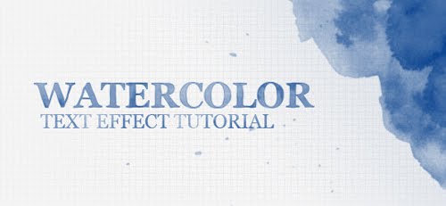 Create a Watercolor Text Effect in Photoshop
