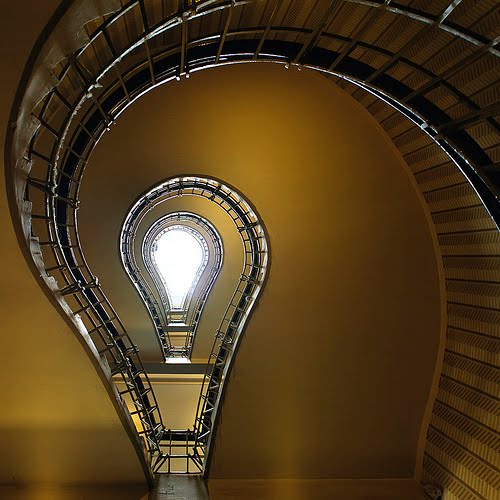 enlightenment spiral stairs photo