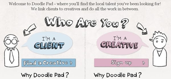 Doodle Pad Web Design