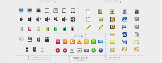 Free High Quality Icon Sets for Web Designers and Developers
