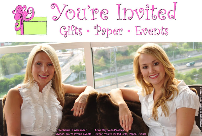 You're Invited Gifts, Paper, Events | Nashville Party Event Wedding Planner