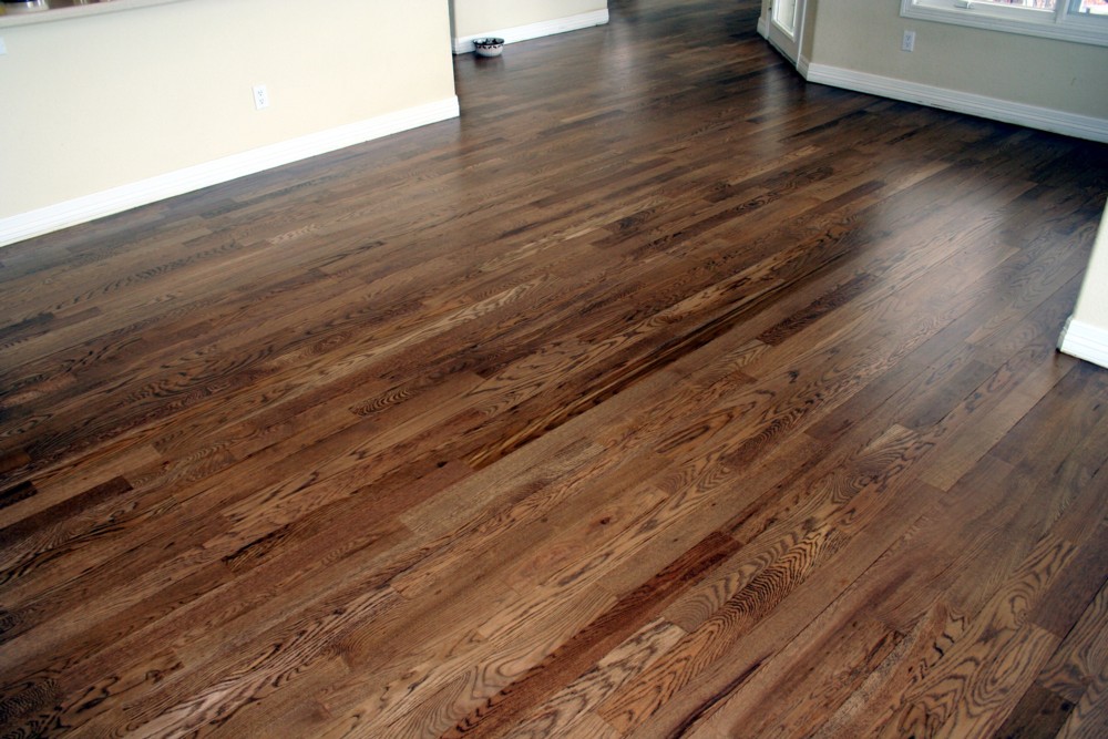 Denver Floor Guy Old Strip Oak Floors Turned Trendy Before & After