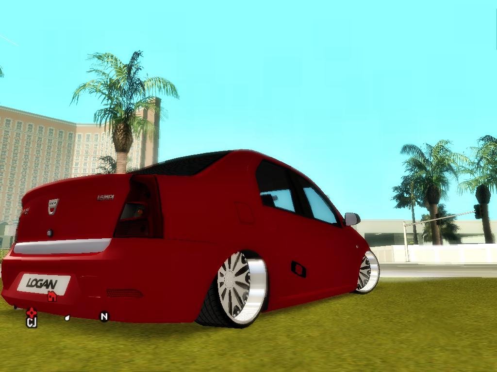 Renault logan 3d model
