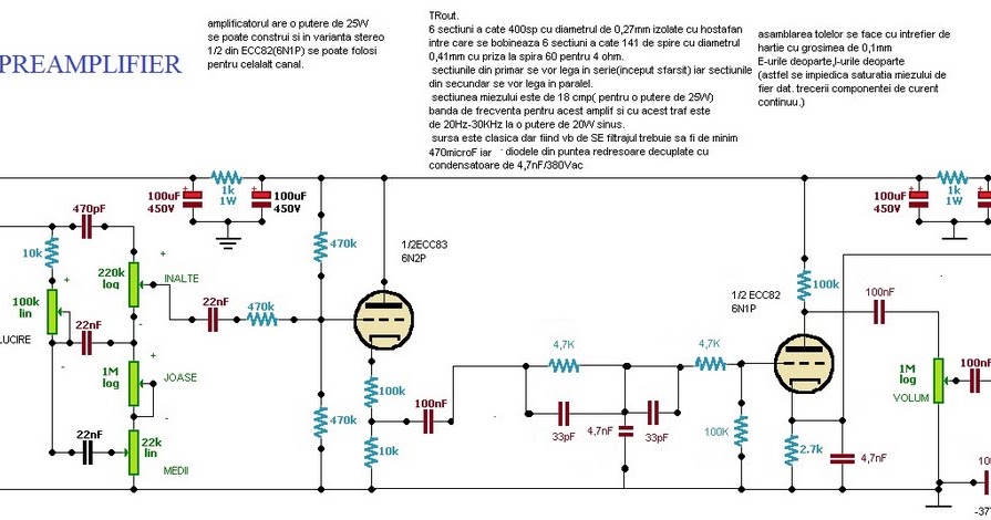 6N2P Tube Pre-Tone Low Volt Low Cost Circuit Electronic, 52% OFF