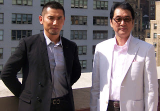 Masahiro Motoki and Yojiro Takitaand