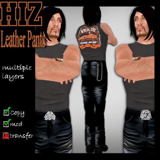 HIZ Leather Pants