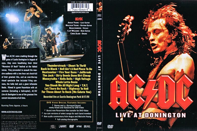 loukopor-rock: AC/DC Live At Donington 1991