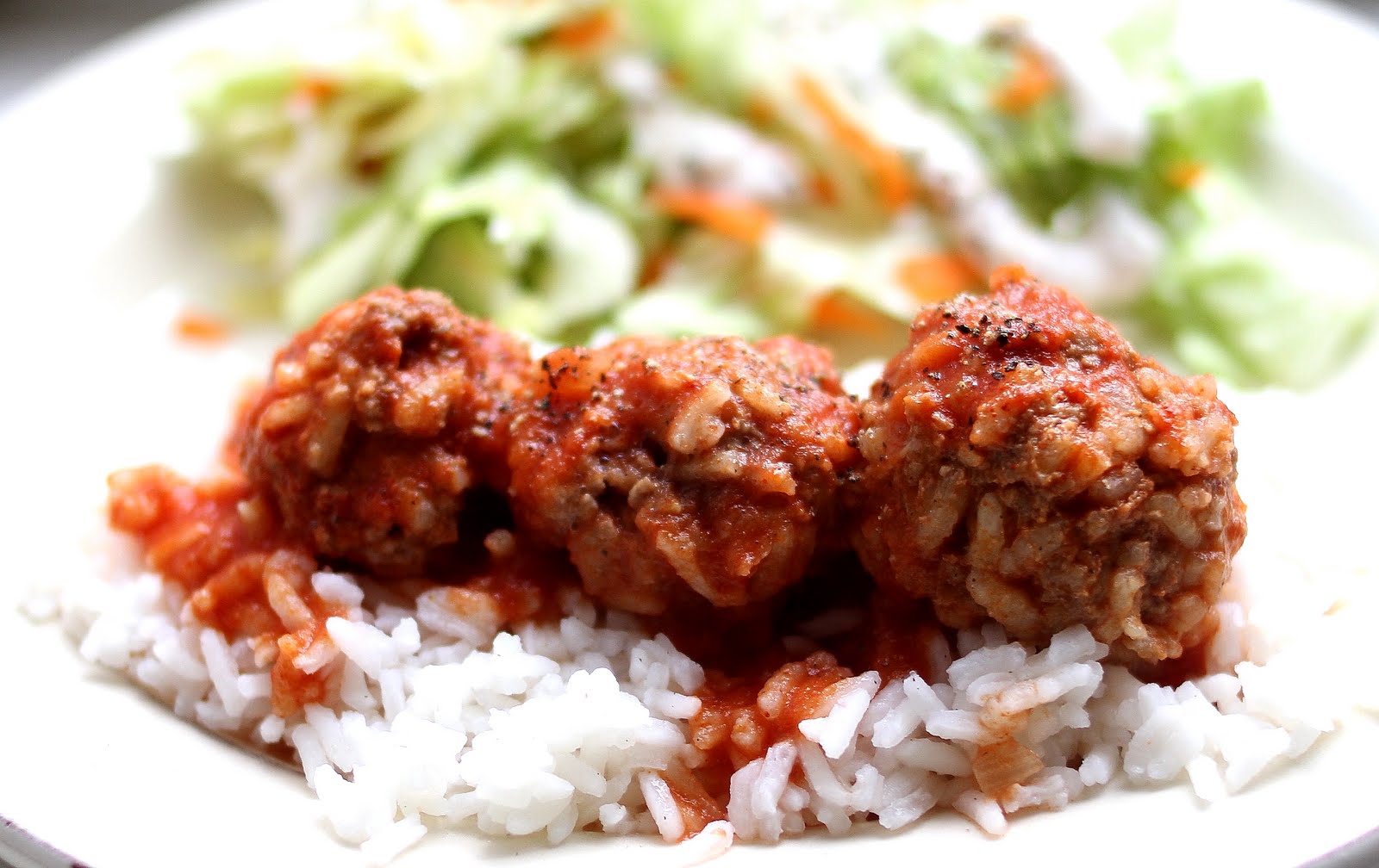 On My Menu Rice Meatballs