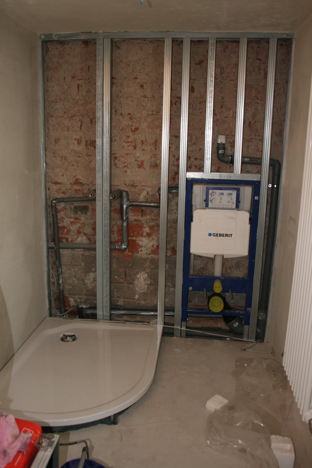 Einzigartig Vorwandinstallation Dusche Wohnblogk