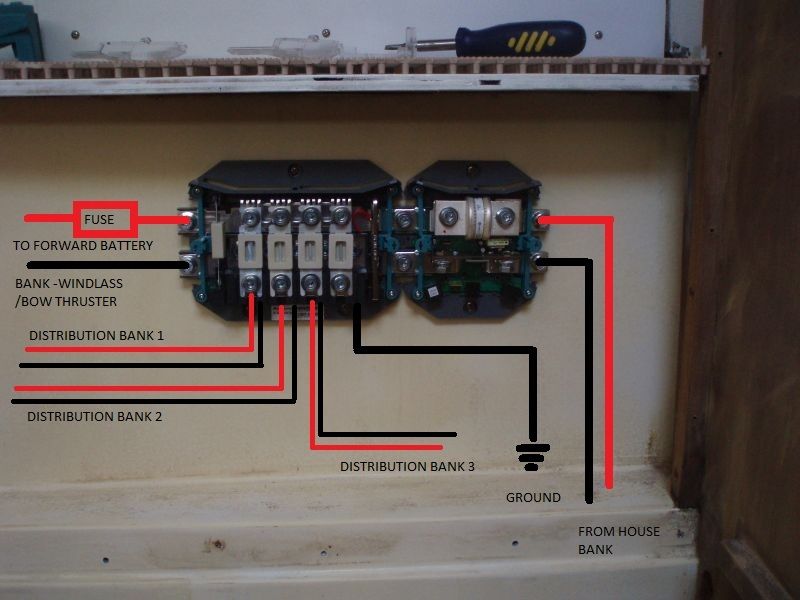 The Incredible Hull: 12V DC install started - slowly.....
