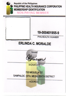 ecp excellent care provider sample philhealth number sample of referral form