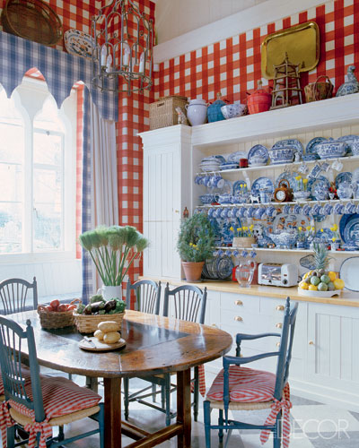 Ideas  Kitchen Themes on This Casual Dining Space From Coastal Living With A Nautical Theme