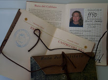 Credenciales propocionadas por la Fundación " El Legado Andalusí" para los viajeros.