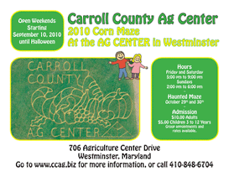 2010 Corn Maze to Open at the Carroll County Ag Center in Westminster Maryland
