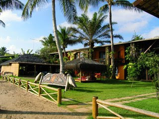 Pousada na terceira praia de Morro Pousada na terceira praia de Morro