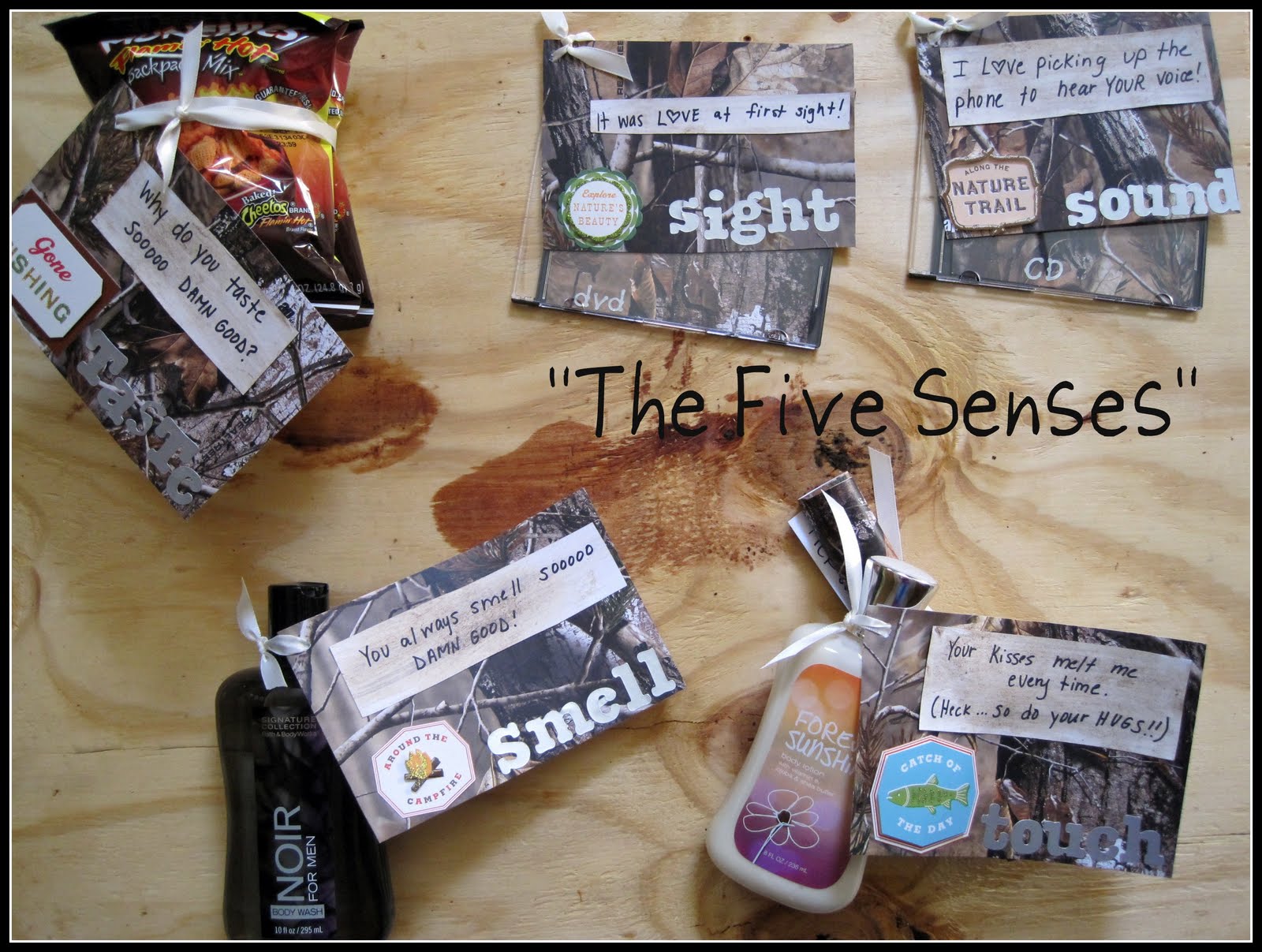 Rachael & Montgomery: "The Five Senses" Gift