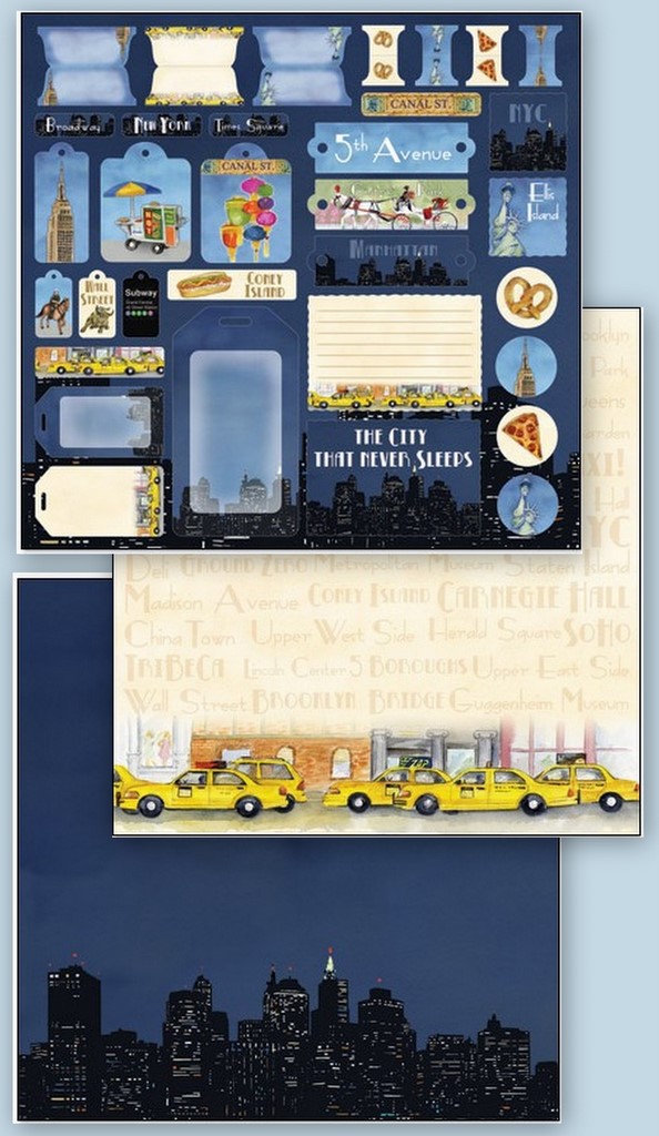 Martha's Choice Scrapbooking Supplies New York City, Classic Cars, and