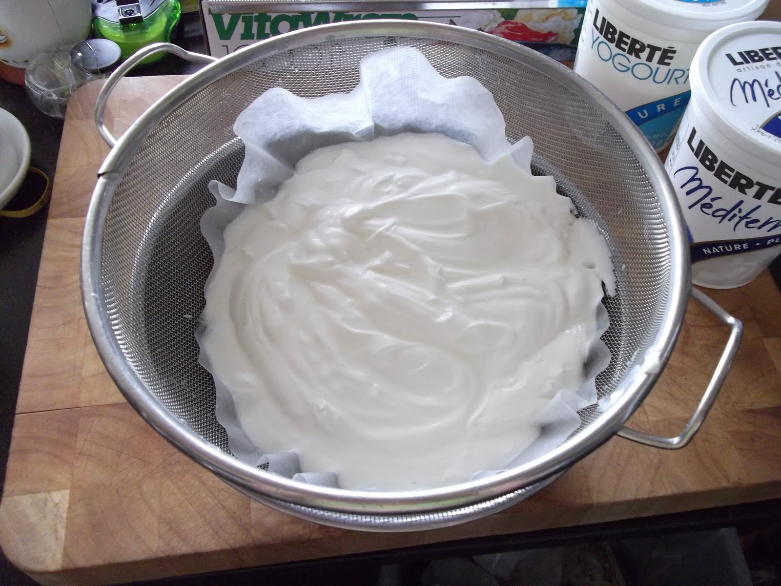 I'd eat that! Strained Yogurt