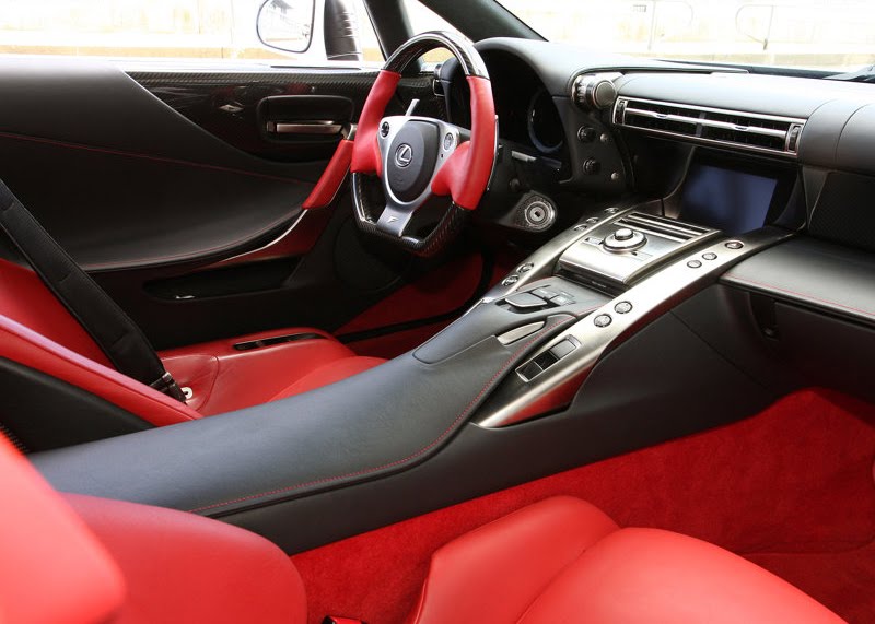 Lexus lfa салон