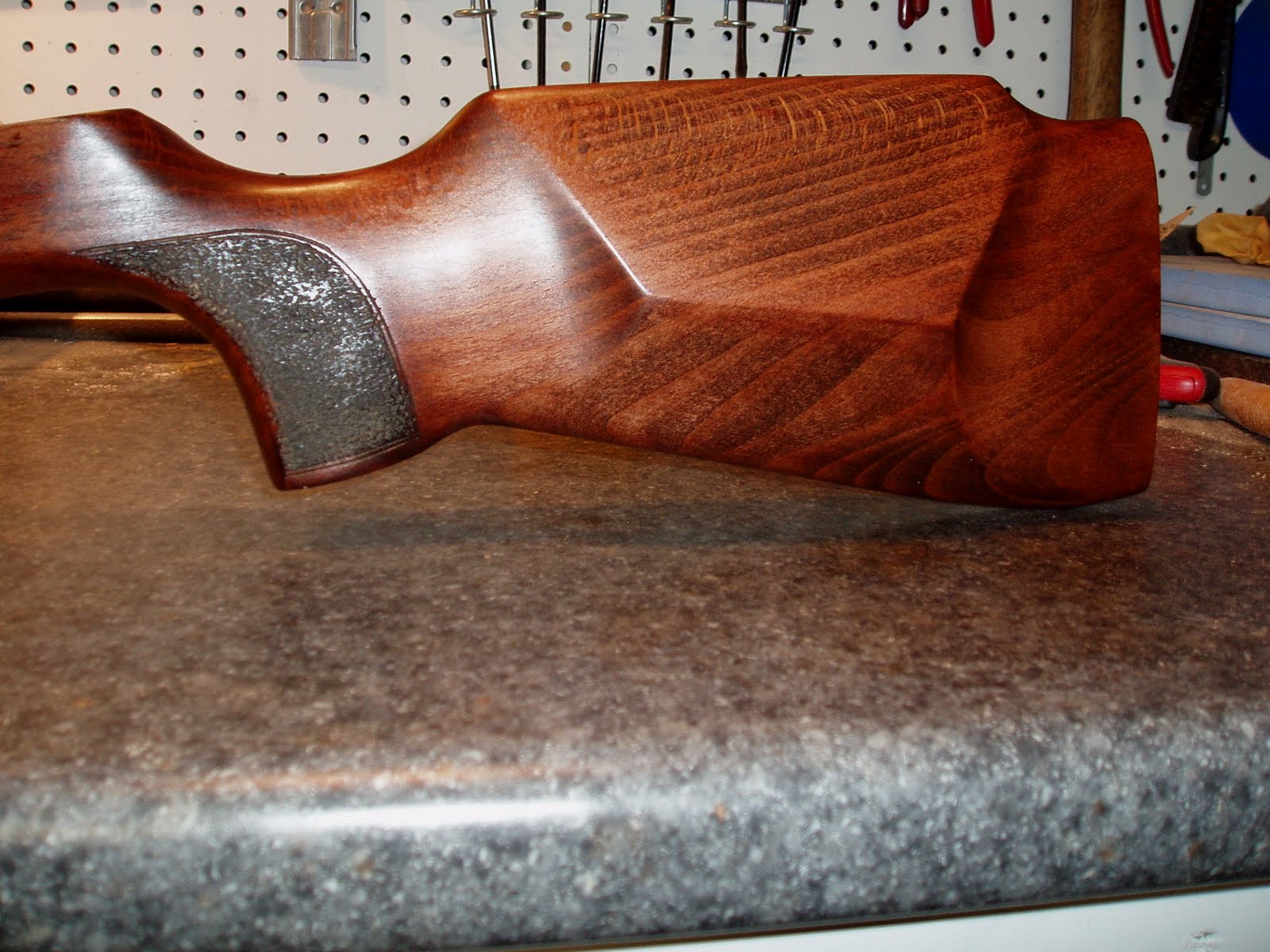 Another Airgun Blog: Failure/Redemption Staining the Haenel 303-Super