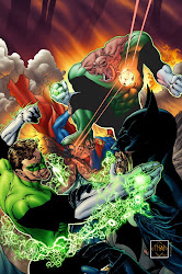 batman y superman vs green lantern