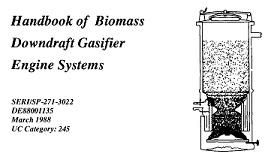 handbook of biomass downdraft gasifier engine systems