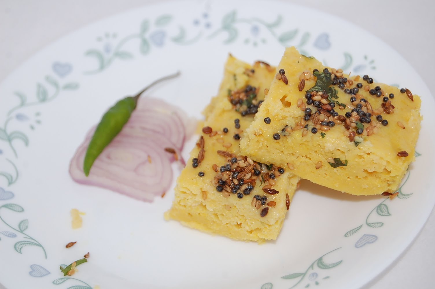 Nehal's Food and Garden: Vaati Daal na Khaman