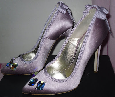 kurt geiger satin shoes