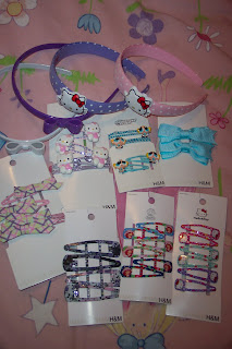 h&m hair accessories loot