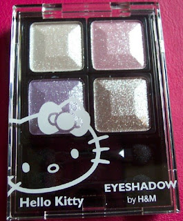 h&m sparkly hello kitty eyeshadow palette