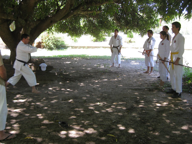Practica al aire libre en el 4º Encuentro