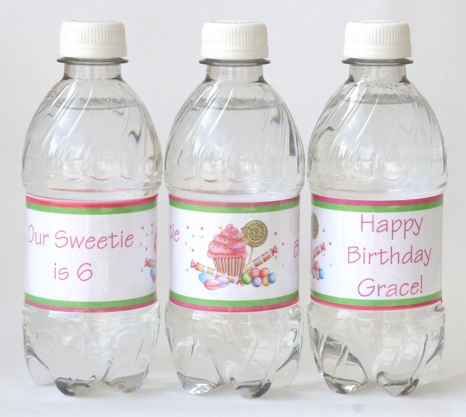 Glorious Treats How to Make Custom Water Bottle Labels