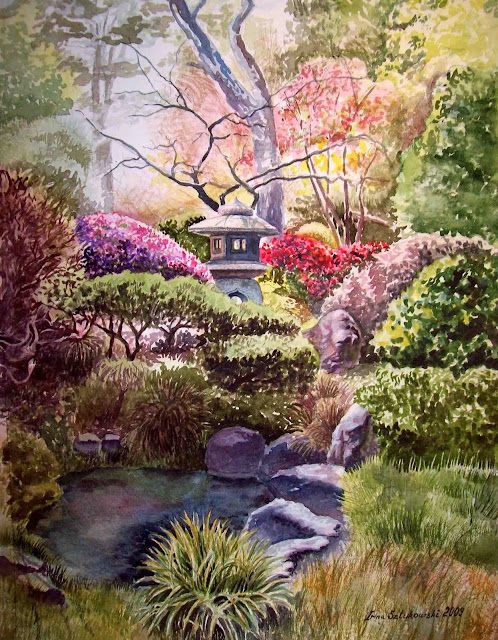 Irina Sztukowski Japanese Garden In Golden Gate Park San Francisco