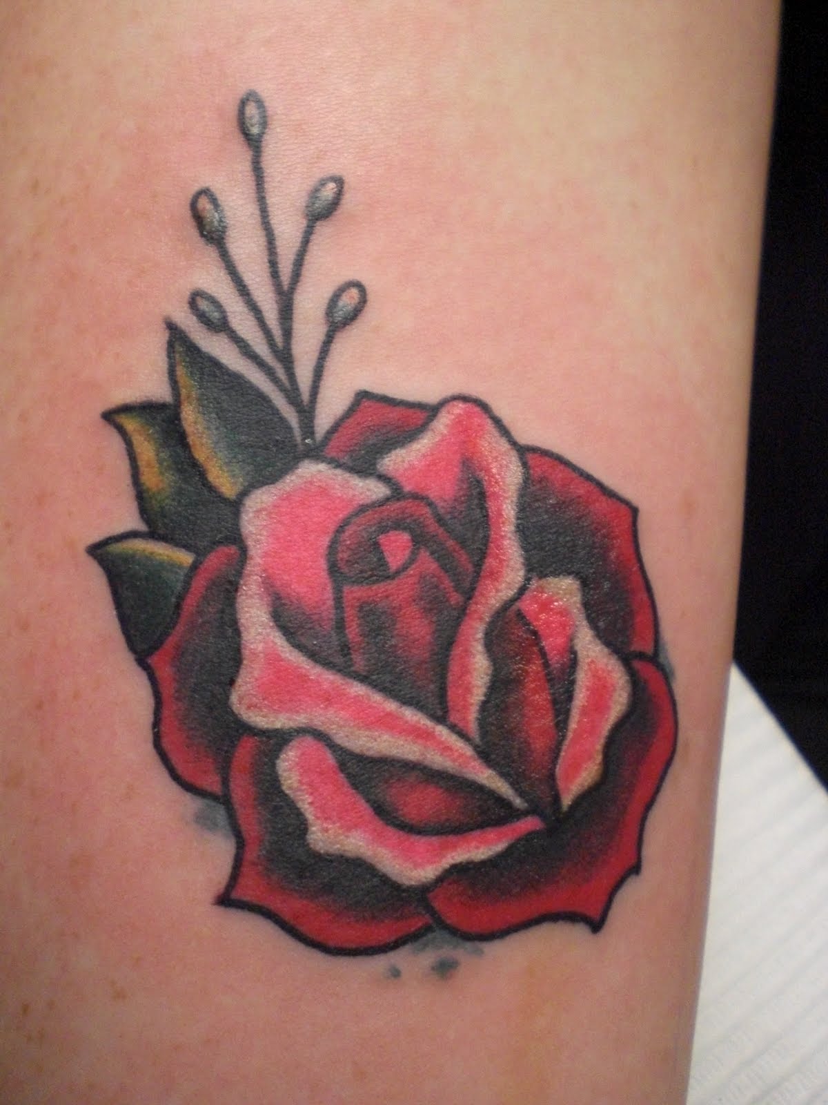 FettBuilt: small rose tattoo