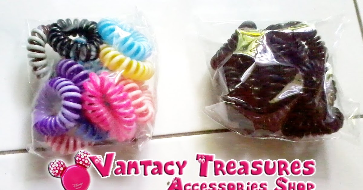 Vantacy Treasures: Karet Spiral Warna Warni