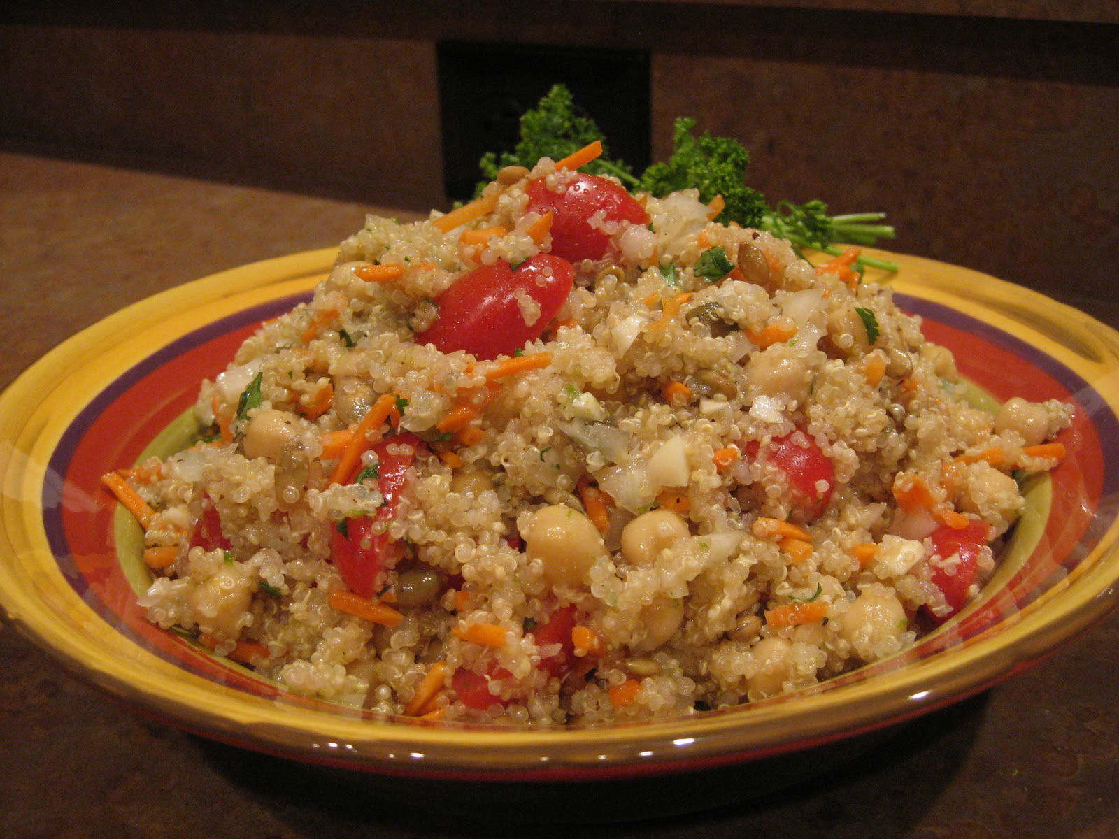 Juicing for the Health of It! Quinoa with Roasted Pumpkin Seeds