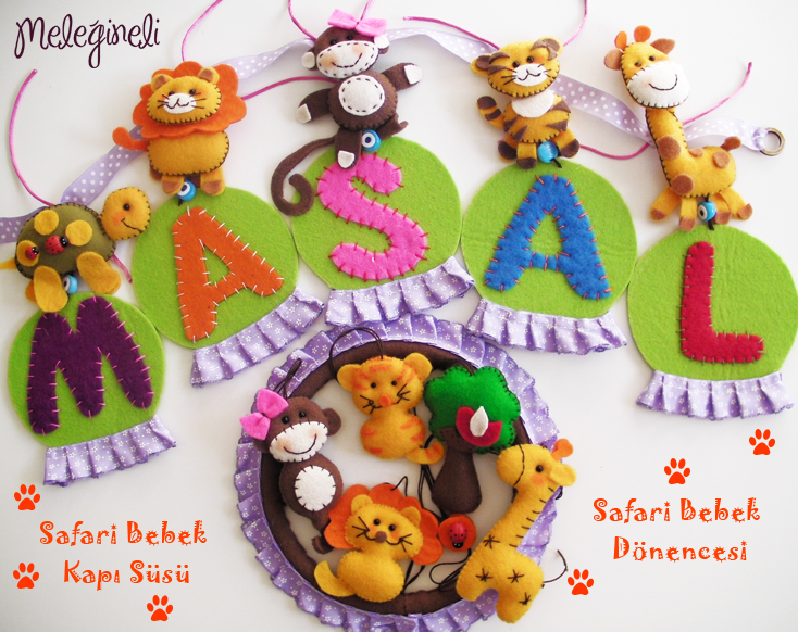 Meleğin Eli Safari Bebek Odası Dönence