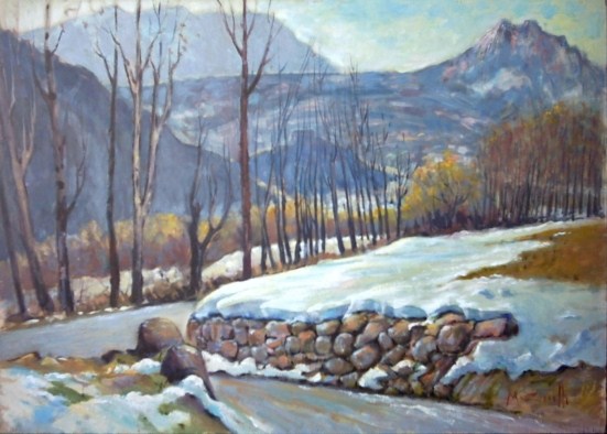 Neve in Val dei Mocheni