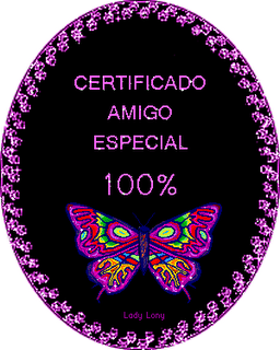 SELO PRÊMIO- CERTIFICADO AMIGO ESPECIAL