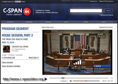 Video Archives of C-Span