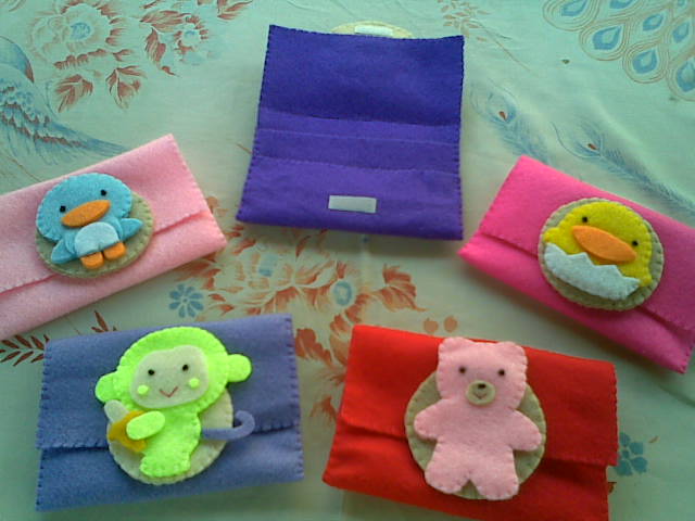 Souvenir Pernikahan Dari Kain Flanel Deretan Contoh