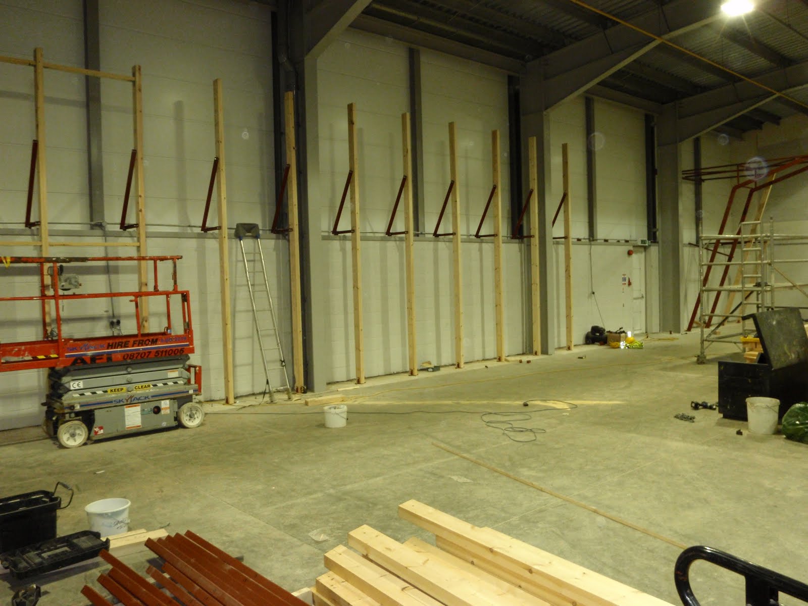 Big Rock Climbing Bouldering Wall Construction Starts