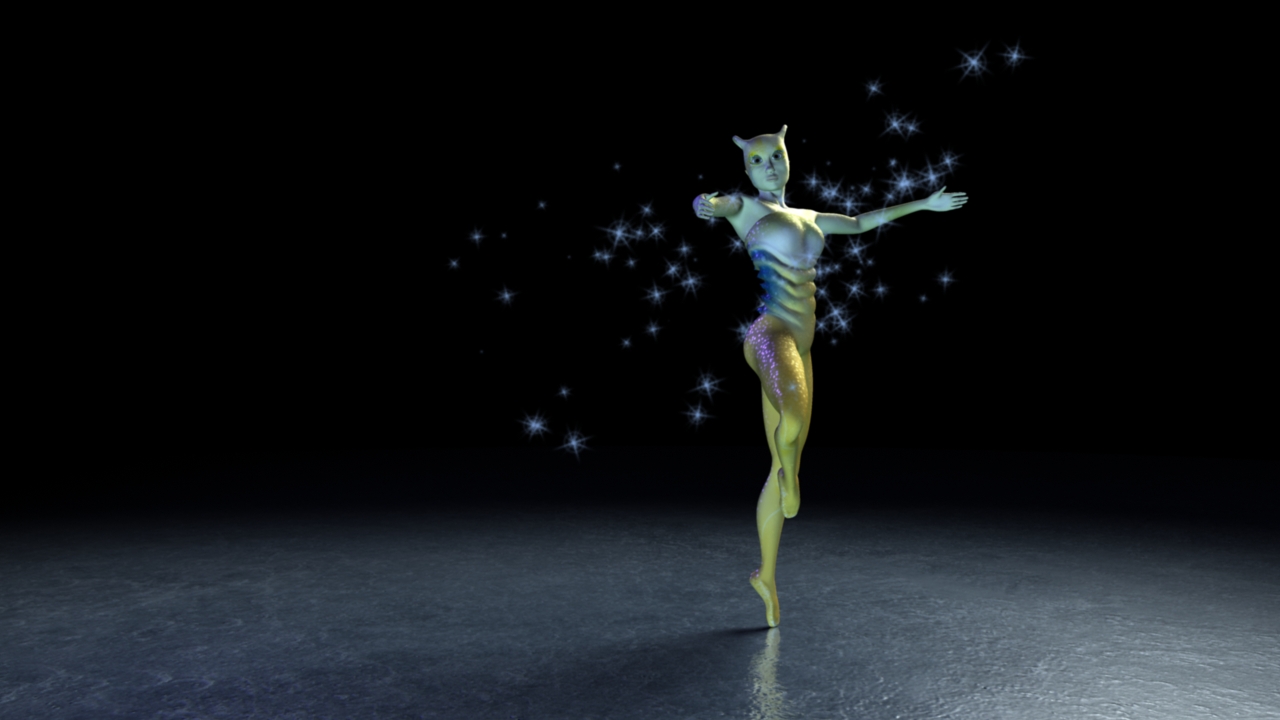 Molecular dance picture